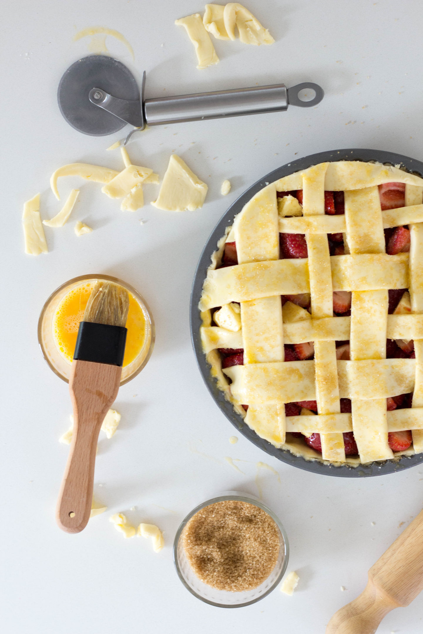 Luscious Strawberry Pie Gluten Free 