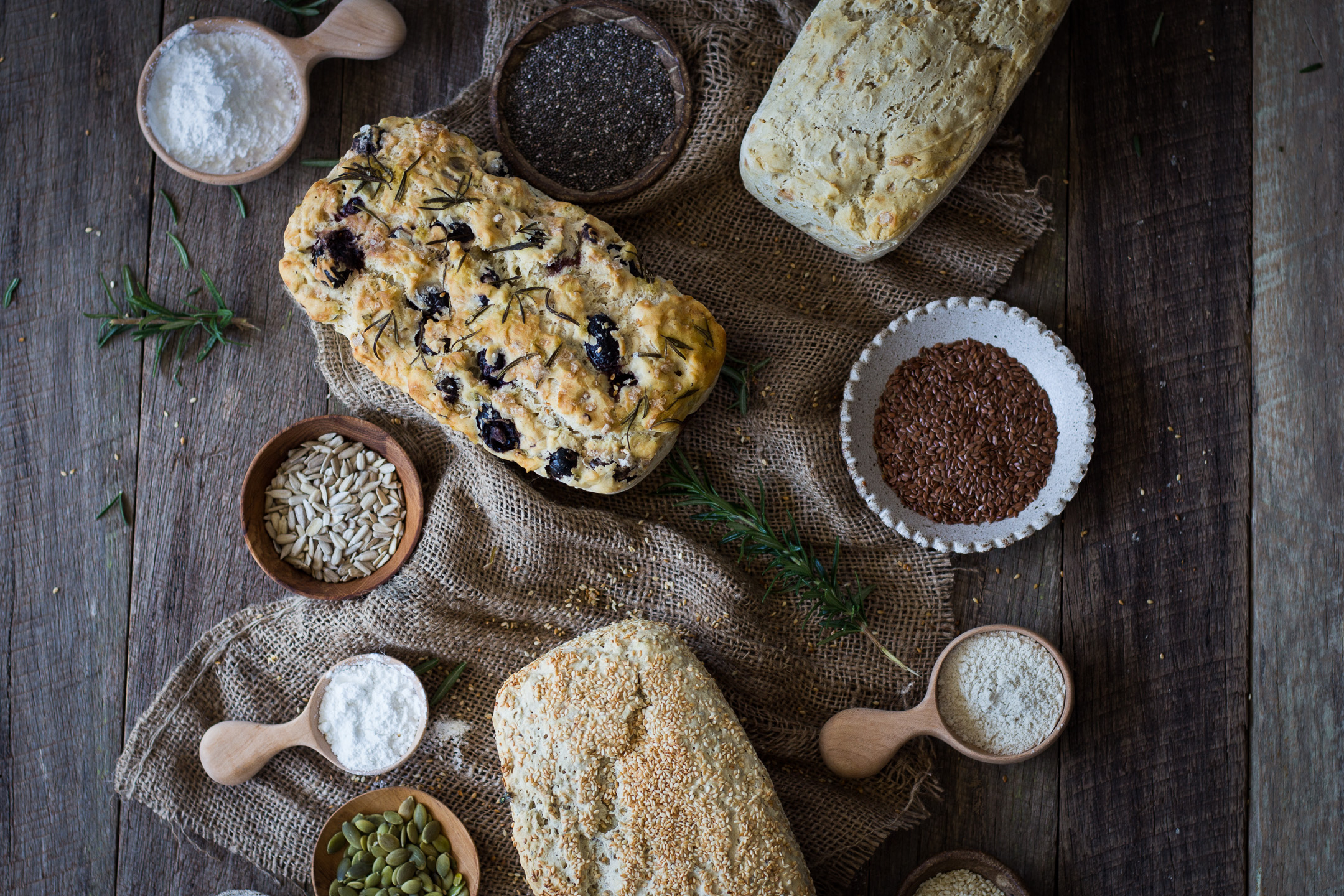 Perfect Gluten Free Bread 3 Ways