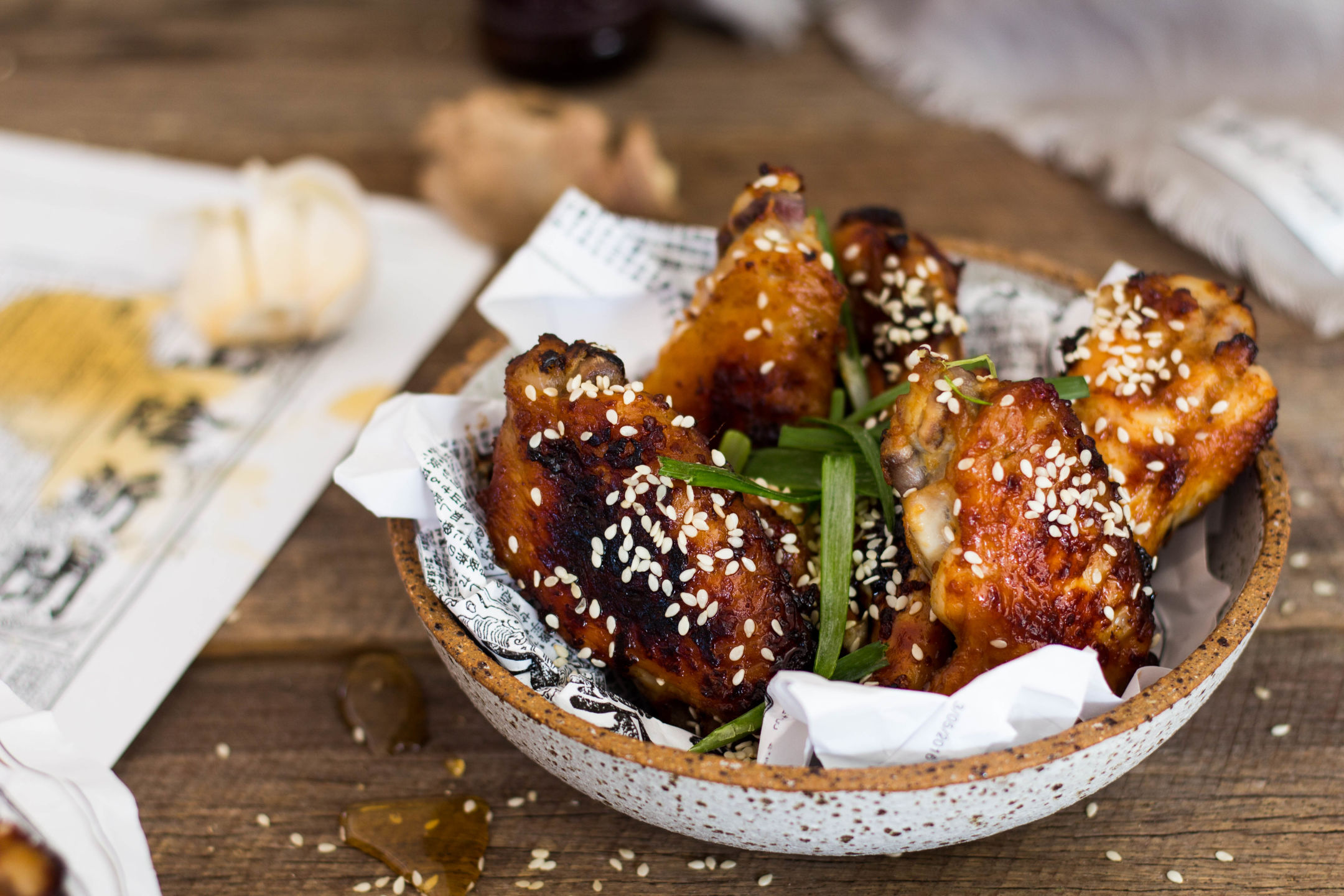 Baked Miso Chicken Wings Gluten Free 2-4690