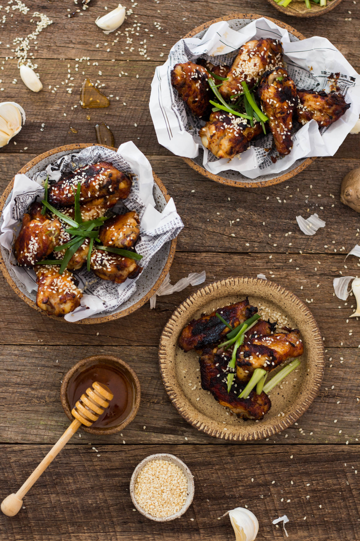 Baked Miso Chicken Wings Gluten Free 