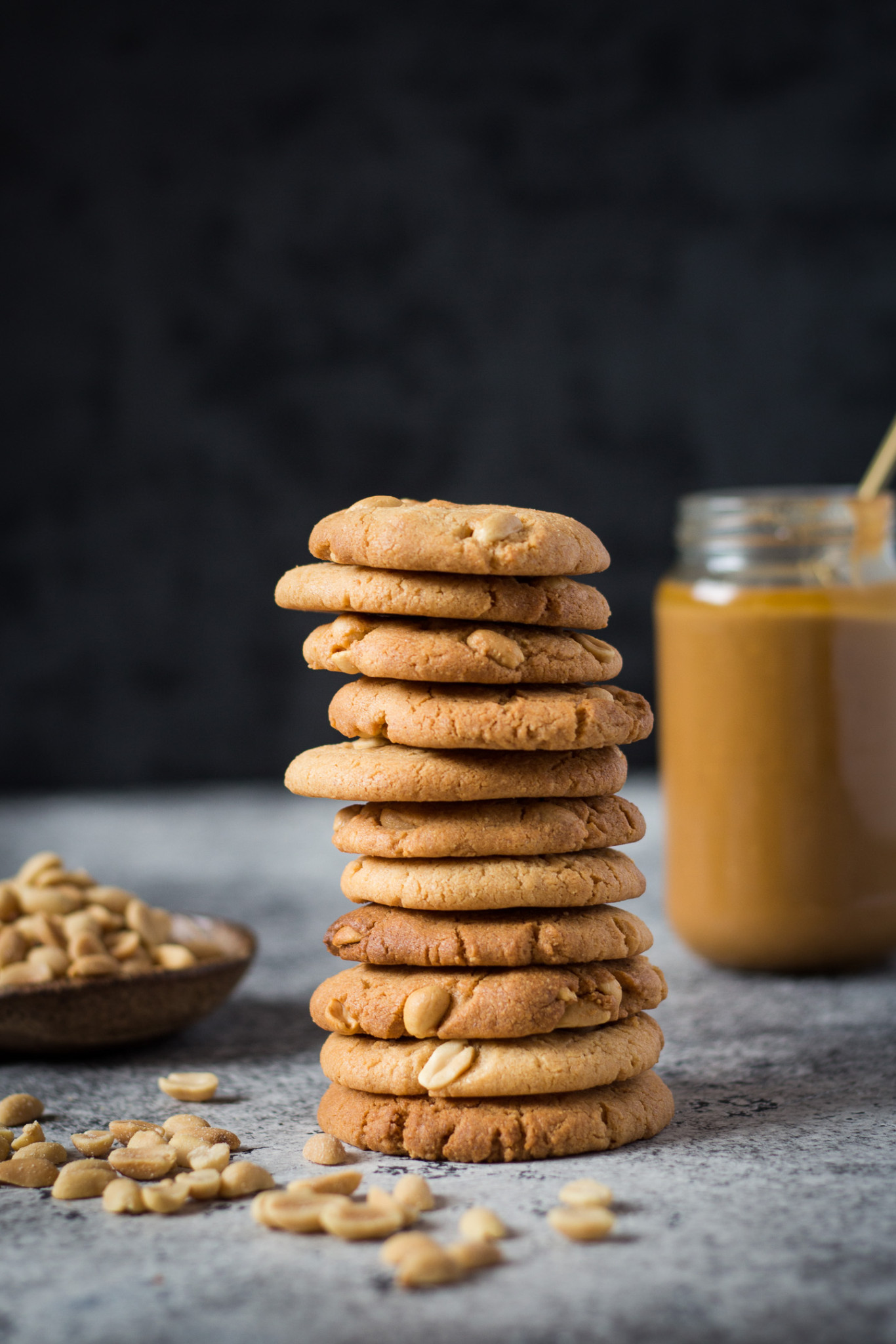 Salted Peanut Butter Cookies Gluten Free Recipe - Helen Tzouganatos ...