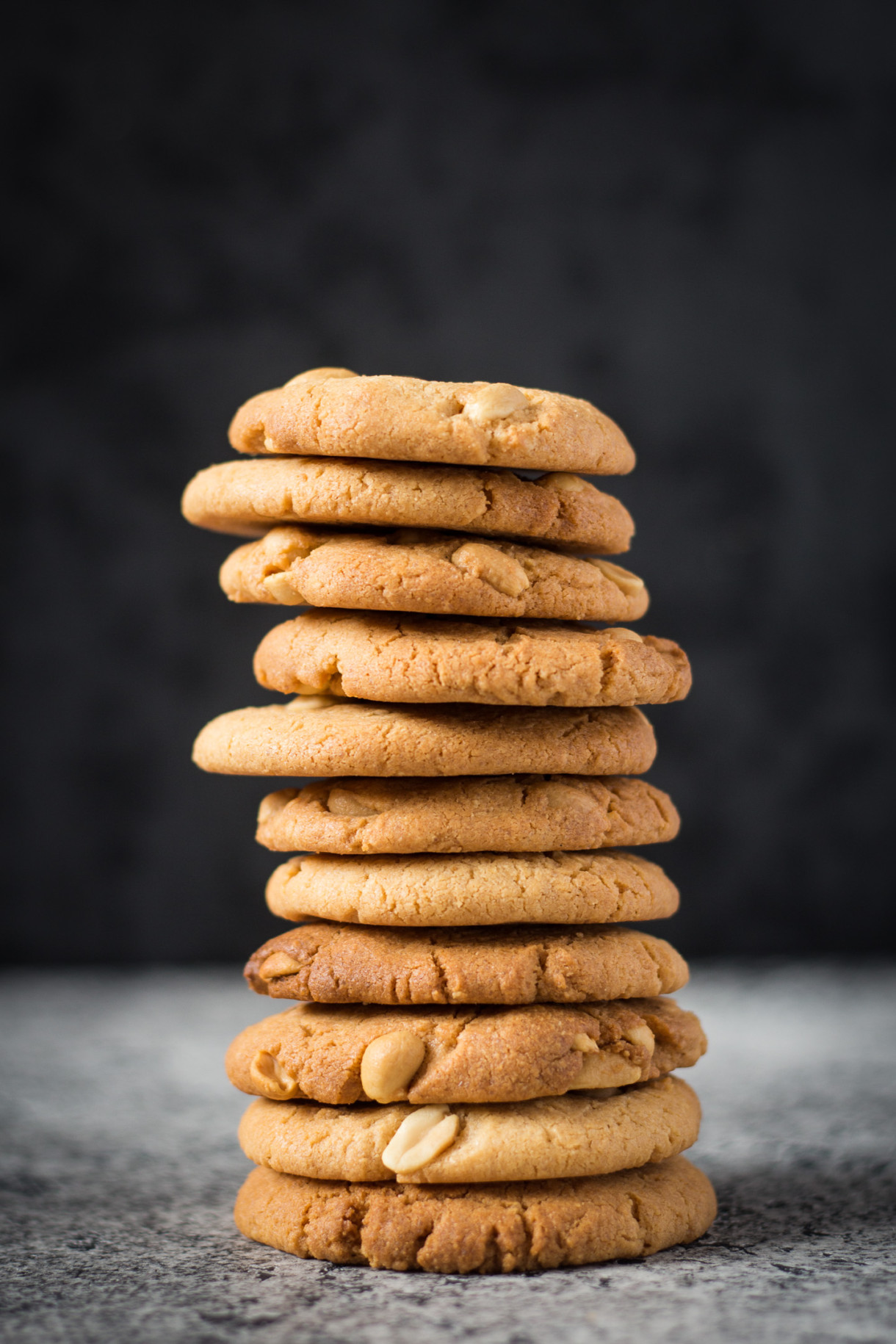 Salted Peanut Butter Cookies Gluten Free Recipe - Helen Tzouganatos 