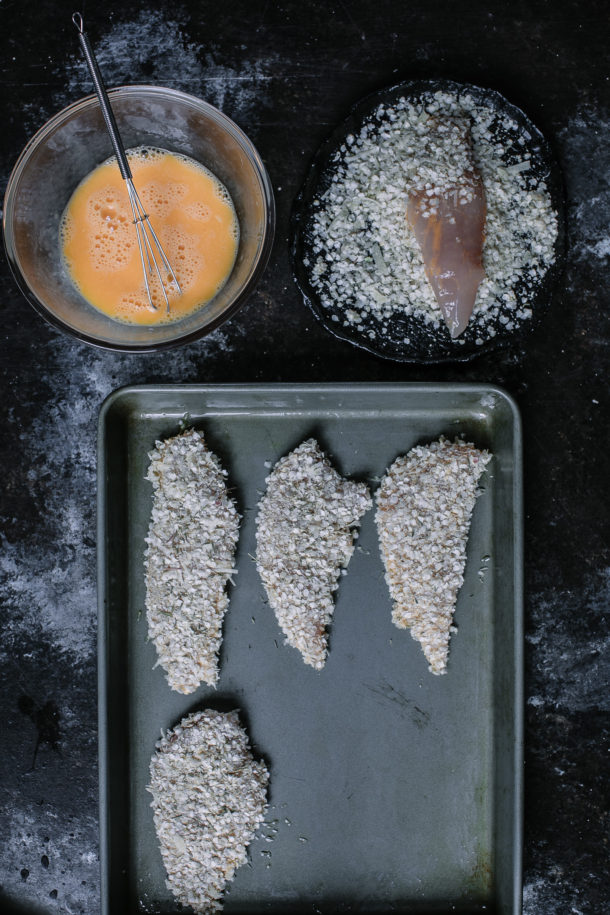 Baked Quinoa Crumbed Chicken Gluten Free Recipe Helen Tzouganatos