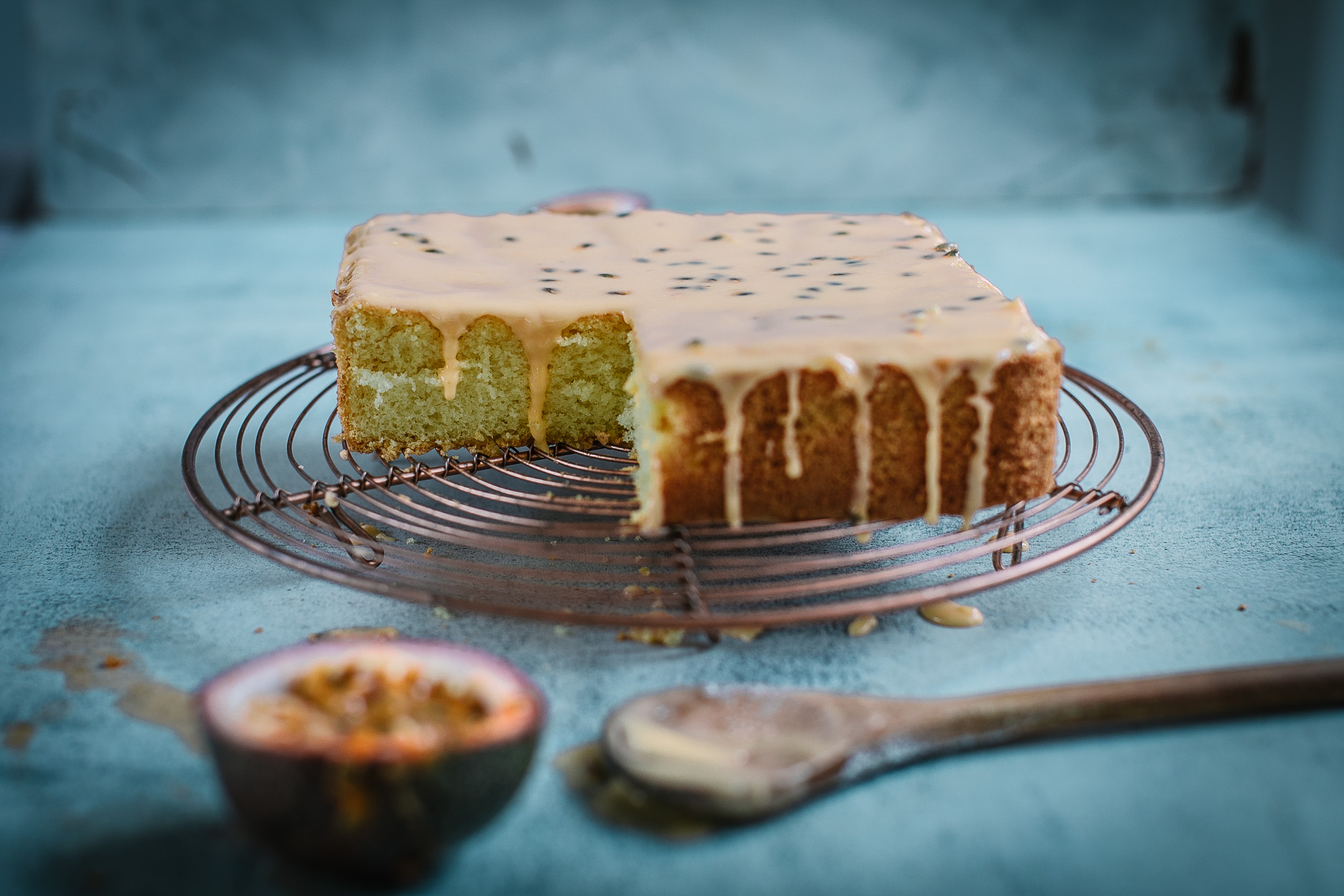 Gluten and dairy free passionfruit sponge cake recipe
